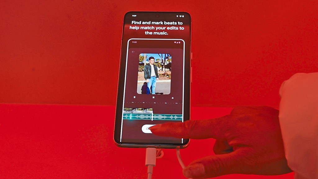 採用生成式AI的Google Pixel 8系列手機。