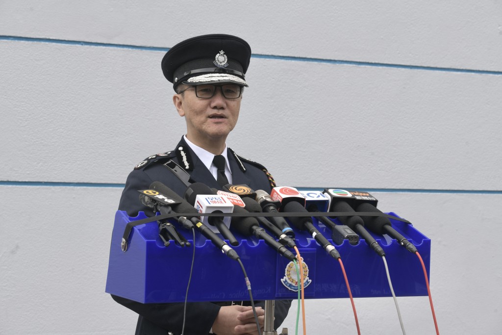警務處處長蕭澤頤。（資料圖片）