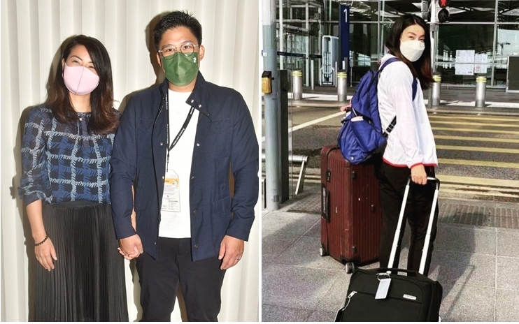 郭晶晶出發到東京,為奧運跳水項目擔任裁判。