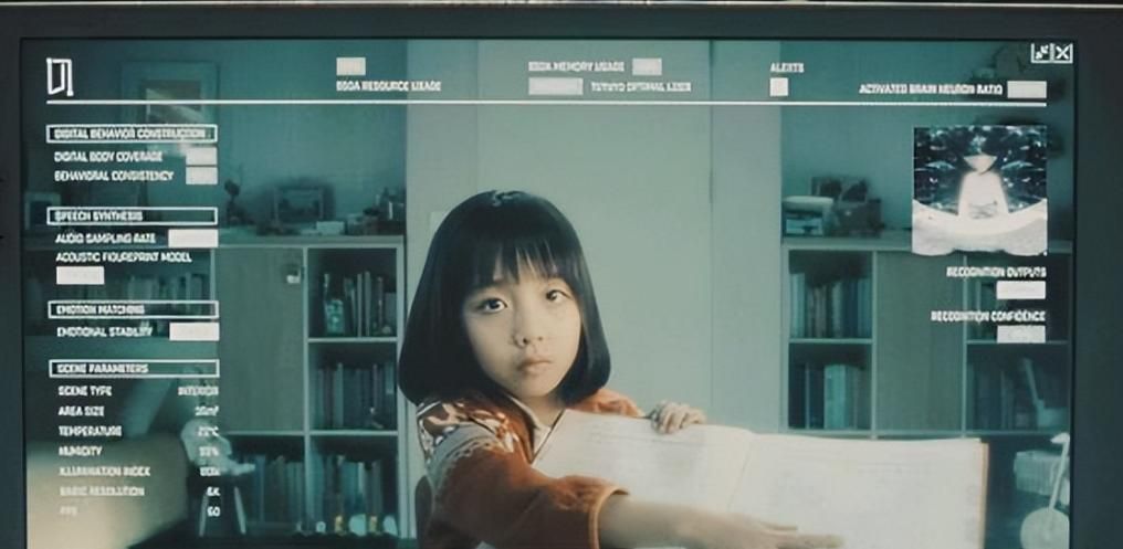 《流浪地球2》中，刘德华饰演的图恒宇试图用数字生命 “复活”女儿丫丫。
