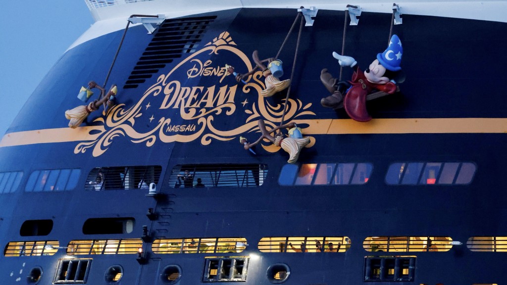 “迪士尼梦想号”邮轮。 路透社