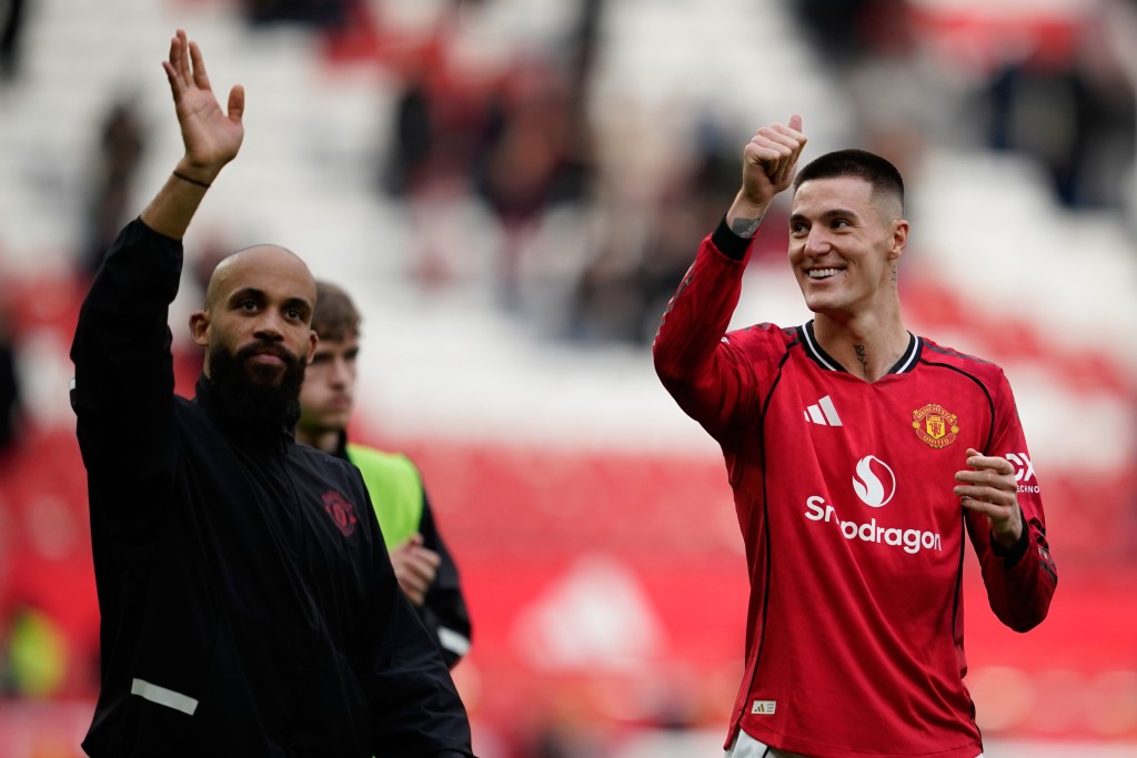 曼聯前鋒班捷文施斯高連續3輪英超有士哥累積合共有9個入球。美聯社 曼聯前鋒班捷文施斯高連續3輪英超有士哥累積合共有9個入球。美聯社