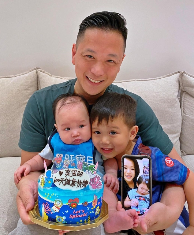 胡杏兒經常返內地工作，跟老公分隔兩地。