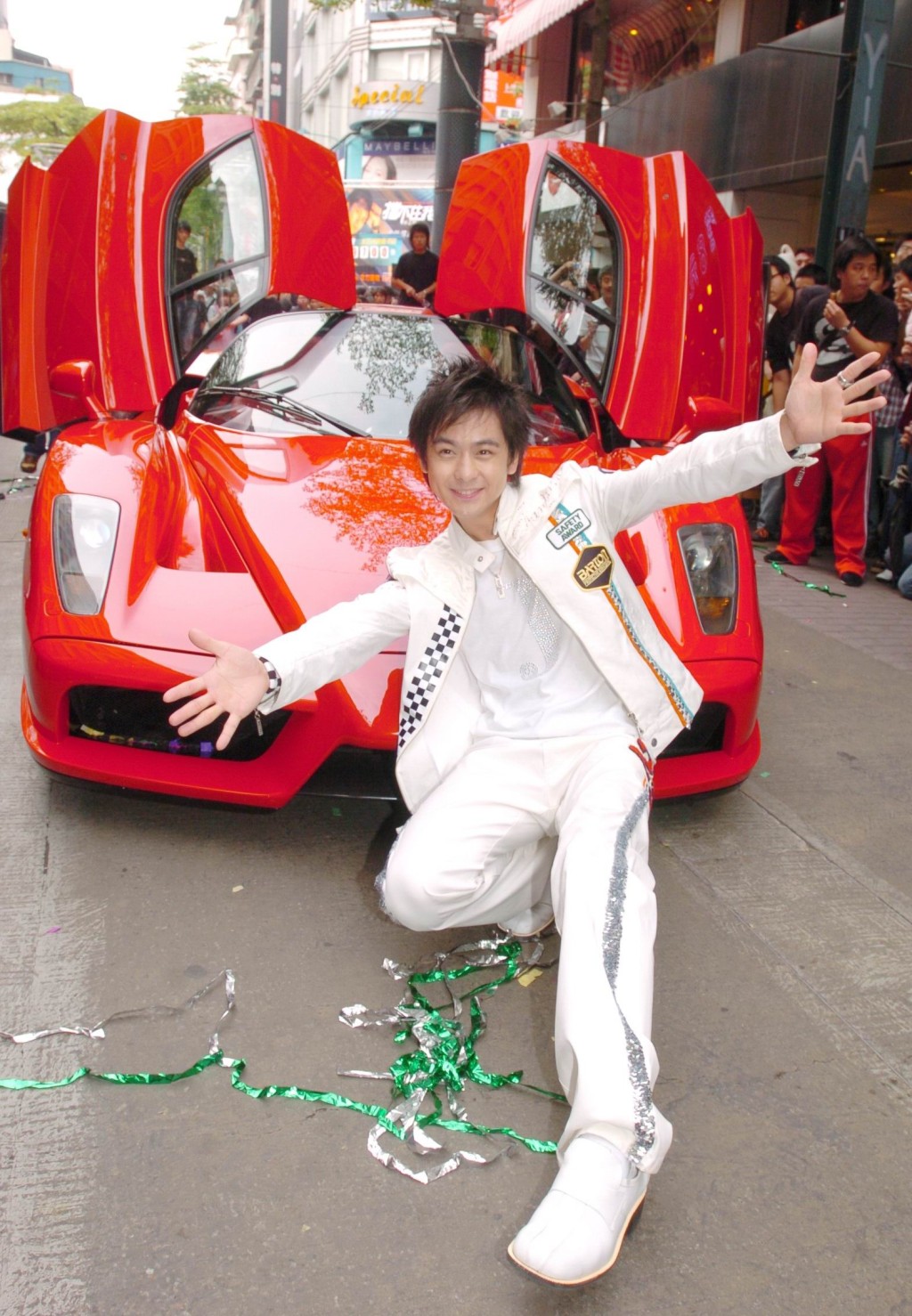 林志穎年輕時已熱愛賽車，更是一名賽車手。