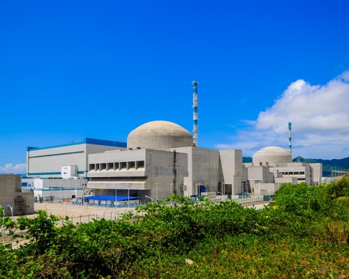 保安局接獲台山核電站運行事件通報，不構成安全影響。中廣核網站圖片