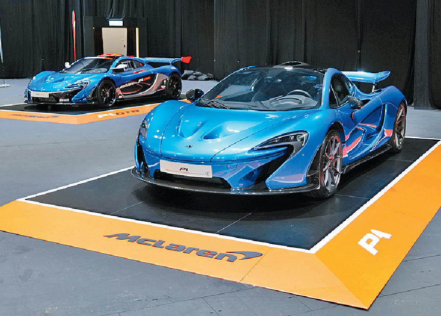 ■2013年P1及P1 GTR產量分別只有375輛及58輛。