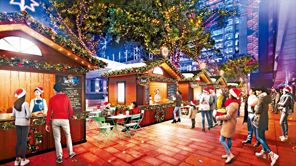 聖誕市集緊接於本月28日登場。 聖誕市集緊接於本月28日登場。