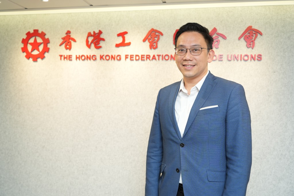 工聯會勞工界議員李廣宇。 工聯會勞工界議員李廣宇。