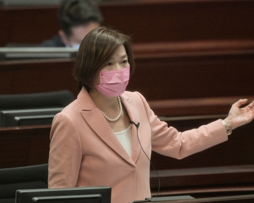 梁美芬稱通識科改革是「遲來好過無到」。資料圖片