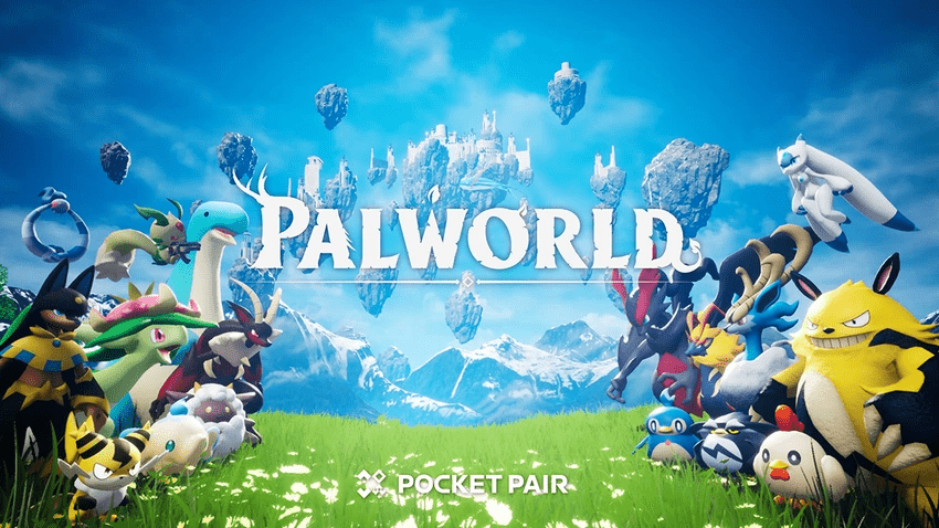 《幻獸帕魯》（Palworld）宣傳圖。 Pocket Pair/X