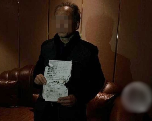 魯男表示:「我現在多活一天,就是為了洗脫冤屈。」 網圖