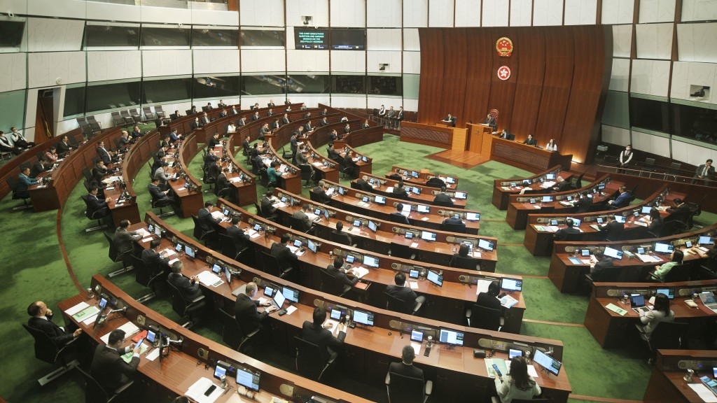 狄志遠今日（18日）在立法會大會提出書面質詢。資料圖片