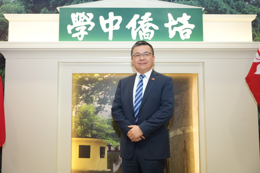 伍焕杰希望运用自身经验为香港做事，推动人工智能在教育上应用、家庭教育等议题。吴艳玲摄
