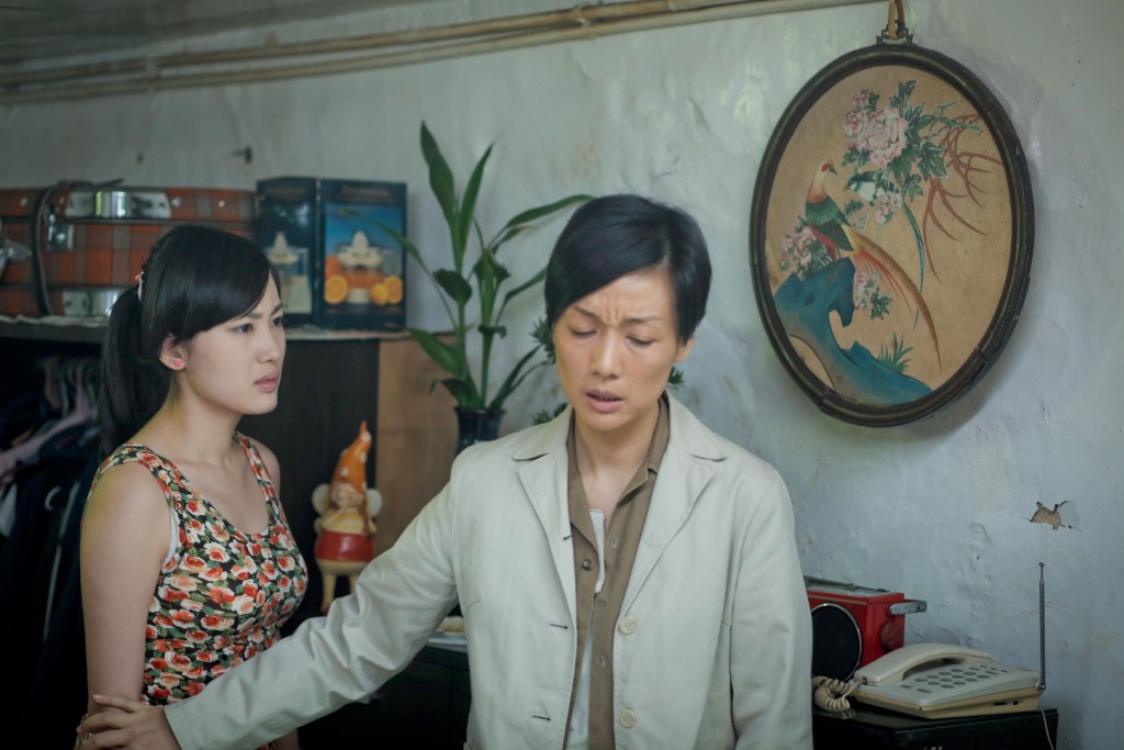 蔣家旻（左）於2013年的《第一次不是你》飾演過阿寶。
