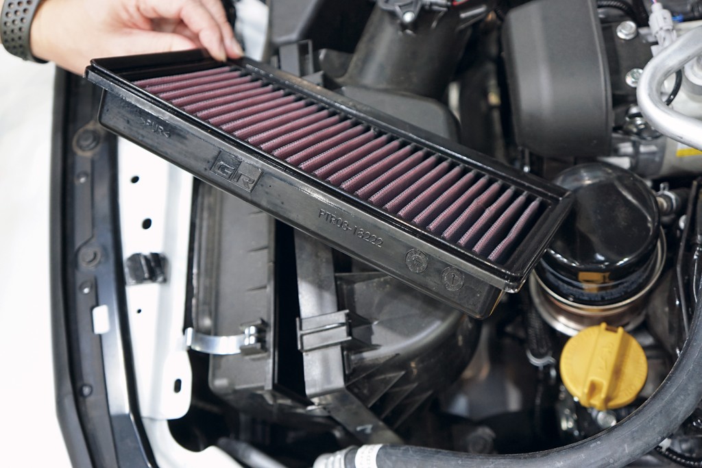 日本廠方仍未有提供動力系統的強化部品，不過美國分部已推出了GR高流量風隔，款式類似K&N出品。