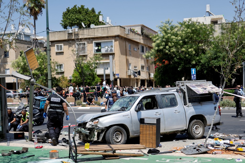 以色列警方形容事件为恐怖袭击。(路透社)