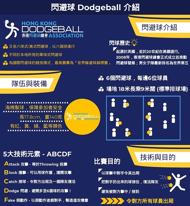 (圖:香港閃避球總會) (圖:香港閃避球總會)