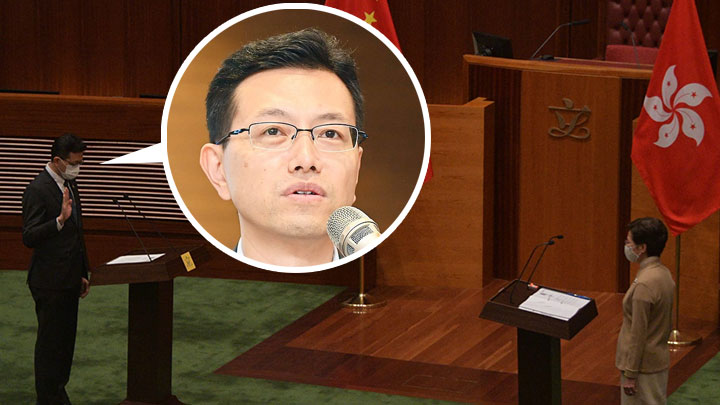 吳秋北寄望每一位立法會同事都能牢記誓言,維護《憲法》和《基本法》做好民意代表。