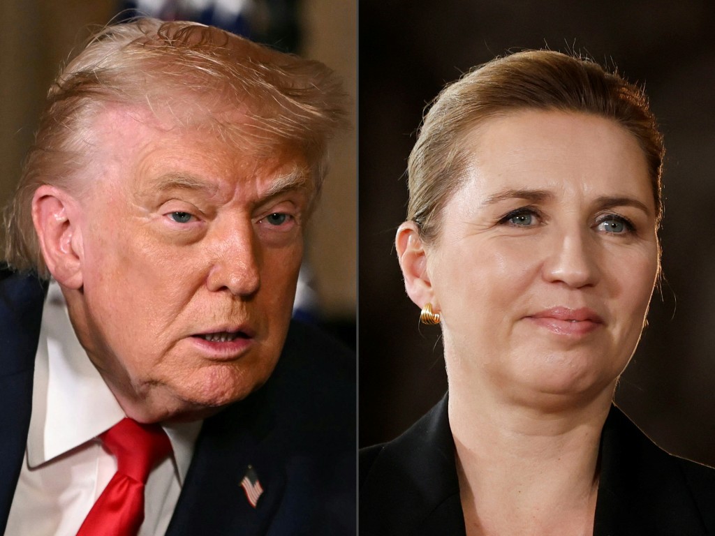 針對特朗普揚言奪取格陵蘭，丹麥首相弗雷澤里克森指，已進入決定性時刻。法新社