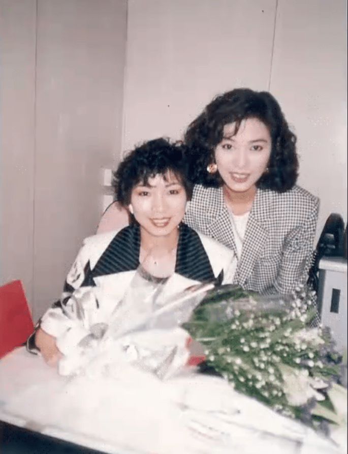 陈钰眉（左）1981年息影后，决心闯入商界。