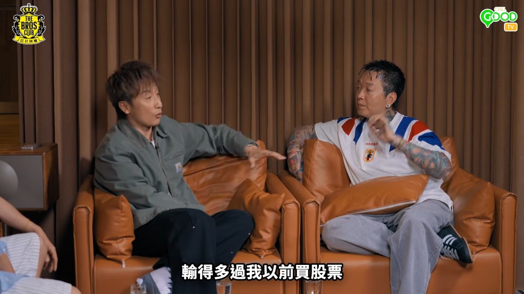 方力申說：「我輸嘅錢係唔敢同屋企人講啦。」