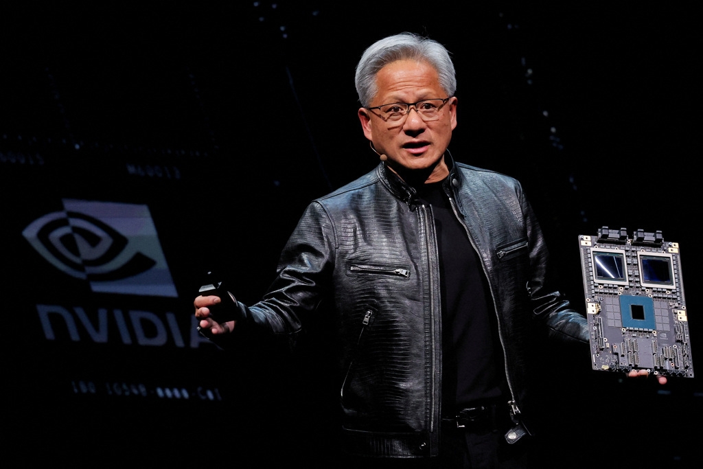 Nvidia（辉达，又译英伟达）CEO黄仁勋。 路透社