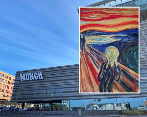 蒙克經典作《吶喊》亦於藝術館內展出。