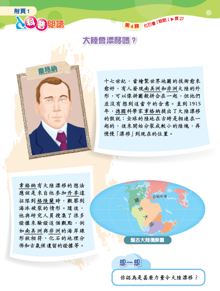 圖三:透過科普閱讀,引發學生搜集更多資料,發展終身學習的能力 圖三:透過科普閱讀,引發學生搜集更多資料,發展終身學習的能力