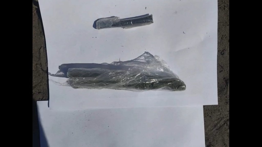 貓咪頸圈證實藏有毒品。圖:俄羅斯聯邦監獄管理局 貓咪頸圈證實藏有毒品。圖:俄羅斯聯邦監獄管理局