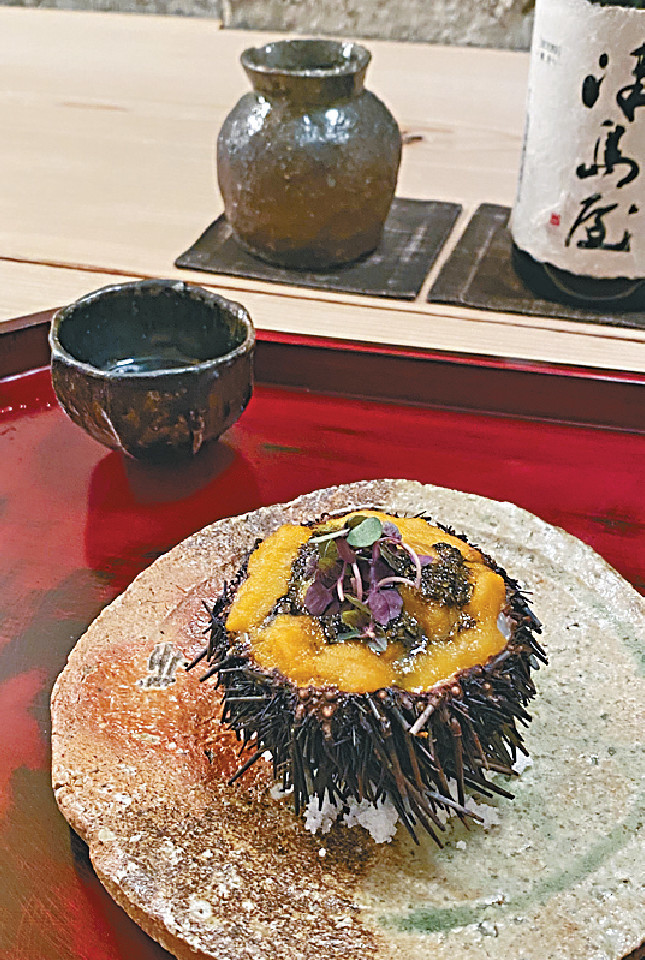 ■紫海膽昆布粥
