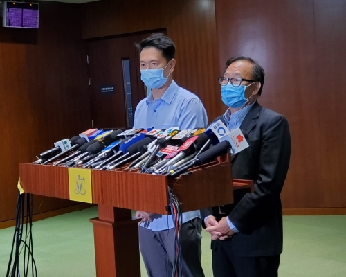周浩鼎和梁志祥遭人起底,其個人及家人的資料被人公開。