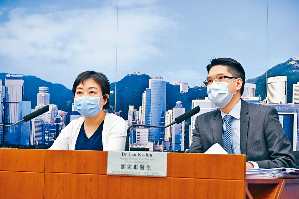 张竹君（左）表示，未能按此两日断言情况已有好转。