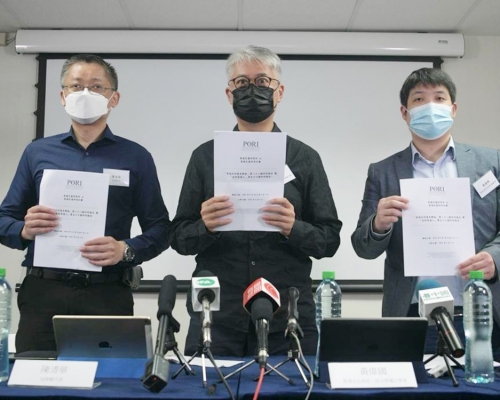 香港民研今午公布最新「六四事件」和限聚指數調查結果。