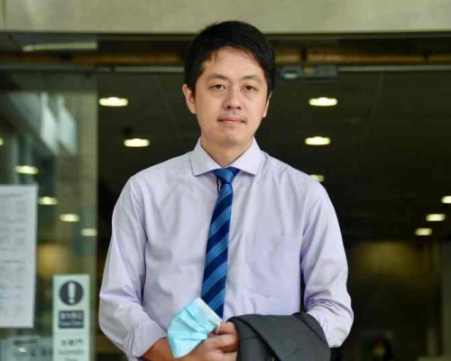 裁判官對許智峯發出拘捕令。資料圖片