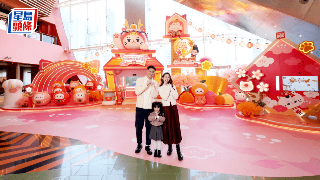MegaBox推出全港首個「和風木芥子招福貓の新年祭」大型賀年裝置 一連串消費獎賞賀新歲