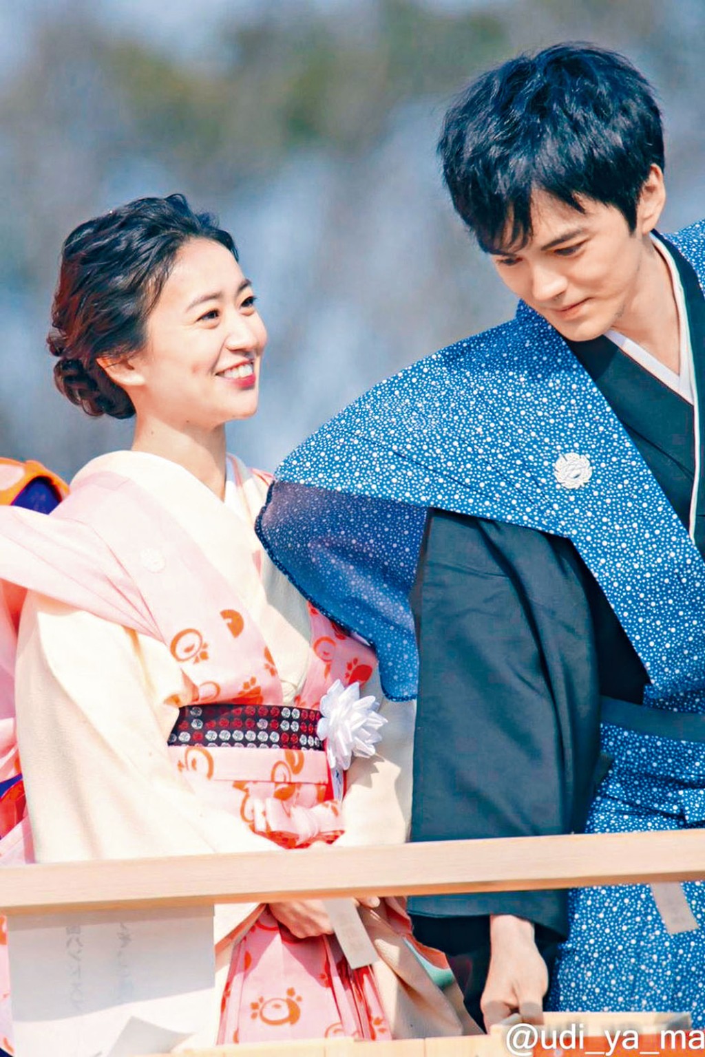 大島優子與林遣都昨日失驚無神宣布閃婚，令外界驚訝。