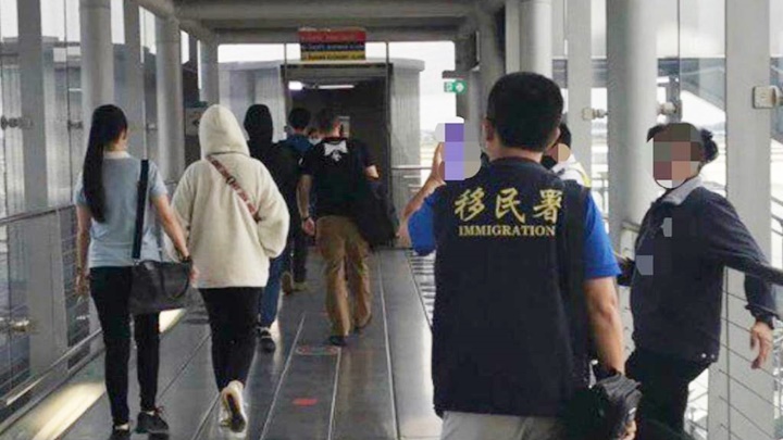 台灣的移民署今個月已協助57名民眾回台。網上圖片