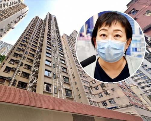 張竹君表示，確診患者住北角清華街。資料圖片