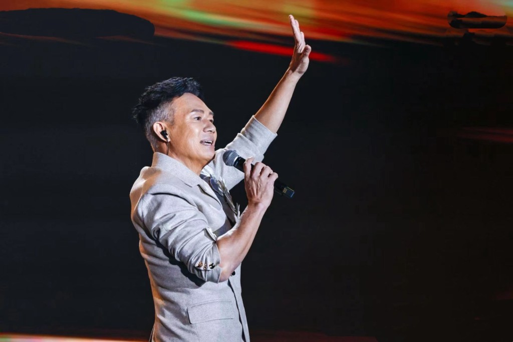 與多位實力唱將同台，輝哥坦言確有壓力。