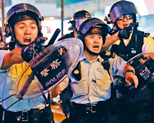 監警會報告指警隊形象失去榮光。資料圖片