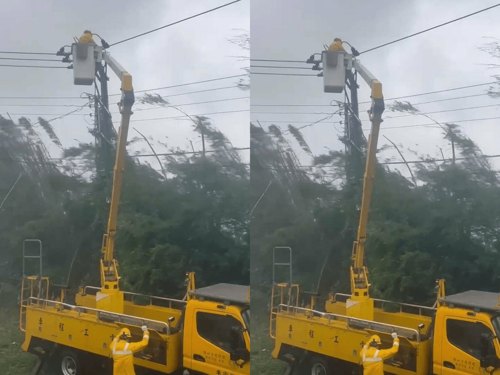 山陀兒颱風造成屏東縣10鄉鎮6754戶停電，經台電人員搶修後，目前僅剩5個鄉2760戶停電。