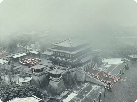 西安突降大雪,24小時內溫差20度,一天穿越冬夏兩季。 微博 西安突降大雪,24小時內溫差20度,一天穿越冬夏兩季。 微博
