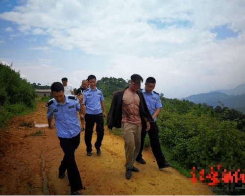 涉案的男子目前已被警方刑事拘留。網圖
