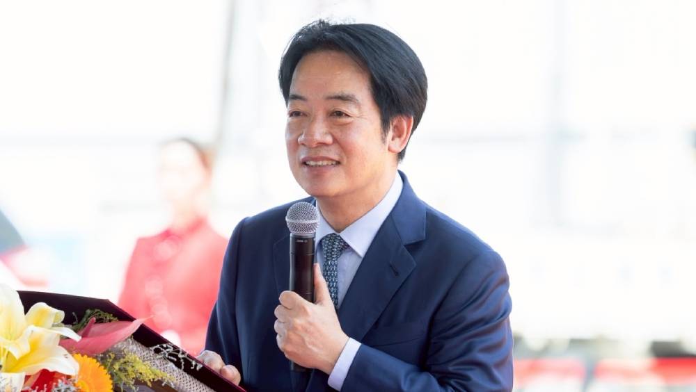 台灣領導人賴清德。 賴清德FB