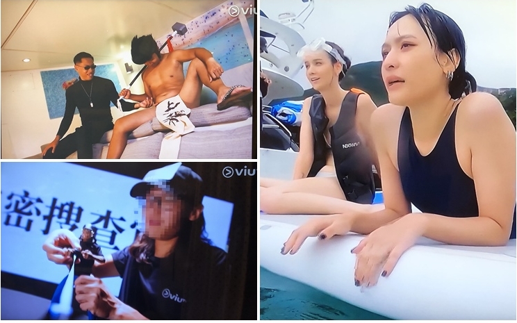 Mike導在昨晚一集《香港秘密搜查官》中又再「自肥」。