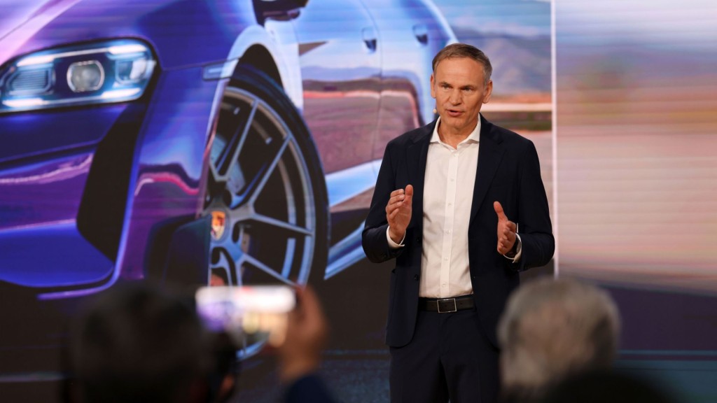 保时捷全球执行董事会主席Oliver Blume向传媒披露新车大计。