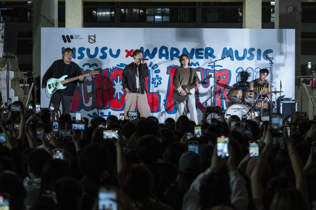 《Warner Music Hong Kong SCHOOL TOUR 2025》，日前圓滿結束。