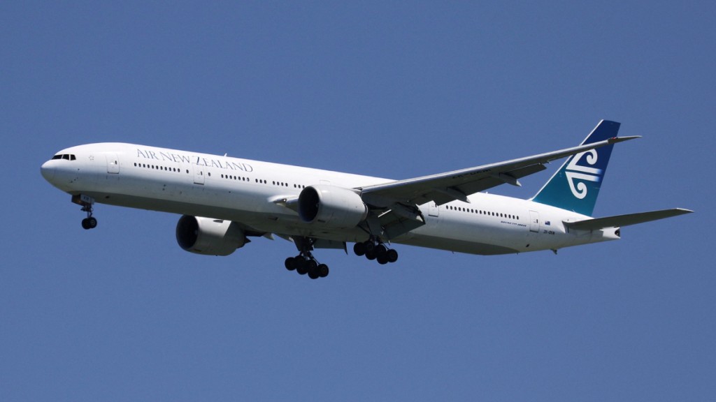 AirlineRatings.com選出紐西蘭航空為2023年全球最佳航空公司。(路透社)
