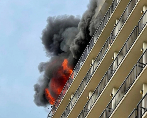 澳州女子縱火燒新冠隔離酒店。