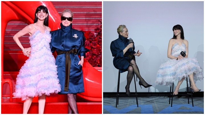 《穿PRADA的惡魔2》亞洲巡迴上海壓軸  安妮夏菲維被粉絲感動眼濕濕   梅麗史翠普闊別上海22年：完全變樣